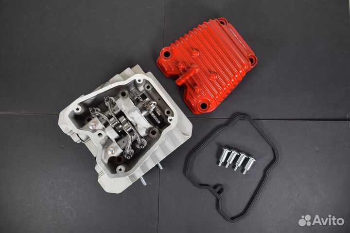 Гбц и поршень 4х клап. ZS172FMM-6(CB250R)