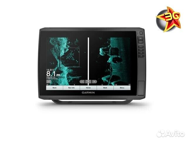 Картплоттер Garmin echoMAP Ultra 122SV c датчиком