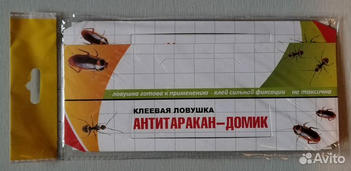 Антитаракан-домик, клеевая ловушка