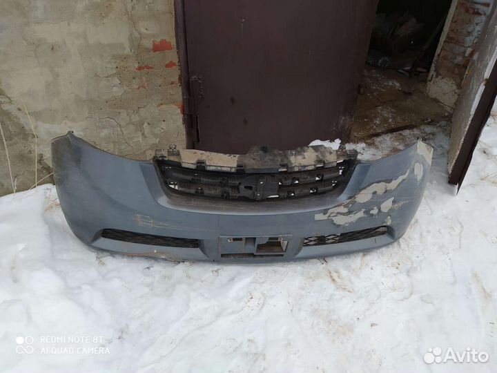 Бампер тойота бб 2006 передний и половинка заднего