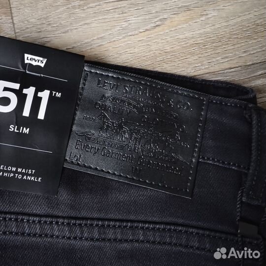 Джинсы Levi's 511 утеплённые