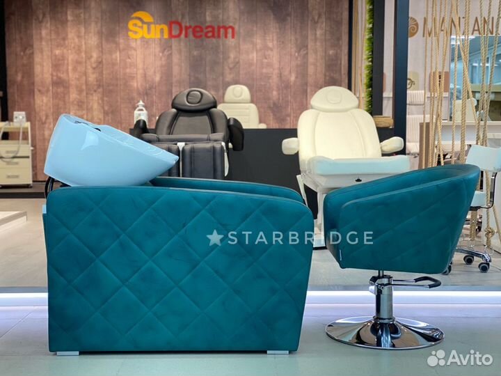 Парикмахерское кресло и мойка парикмахерская