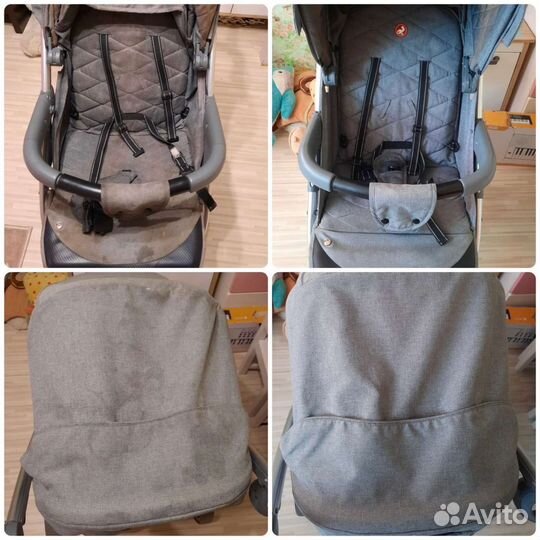 Химчистка детских колясок, автокресел