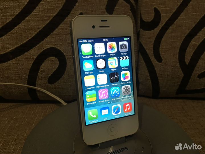 Док станция Philips + iPhone