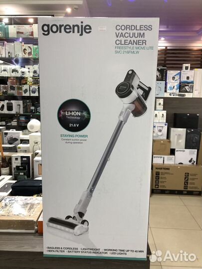 Пылесос Gorenje SVC216fmlw