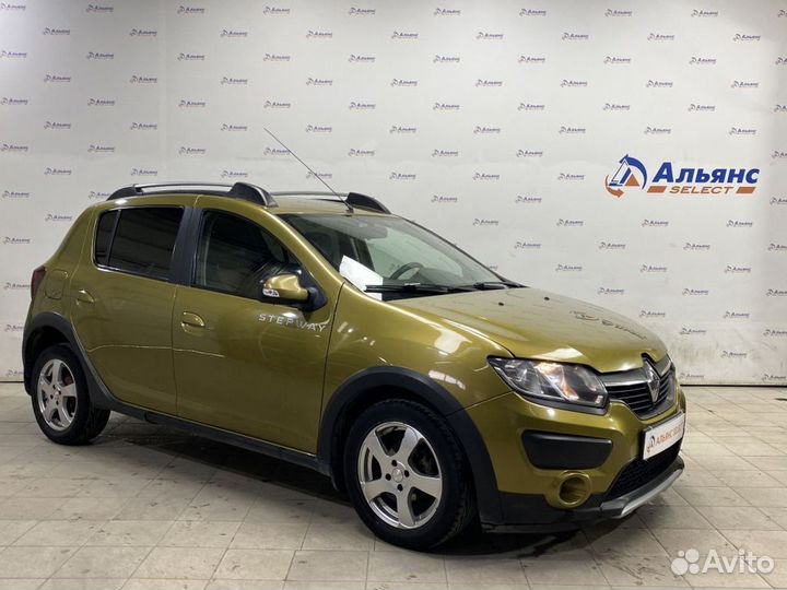 Renault Sandero Stepway 1.6 МТ, 2015, 133 066 км