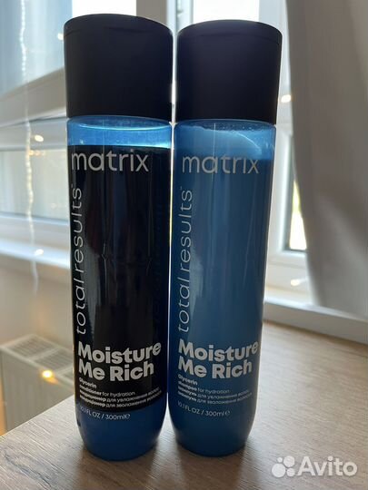 Matrix moisture me rich шампунь и кондиционер