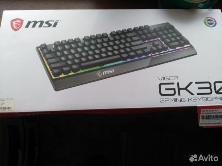 MSI Vigor игровая клавиатура