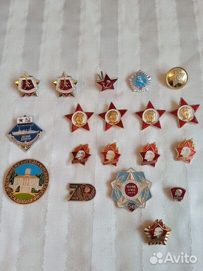 Значки пионерские, октябрятские и другие