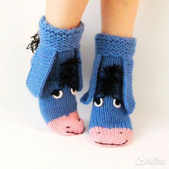 Носки ослик