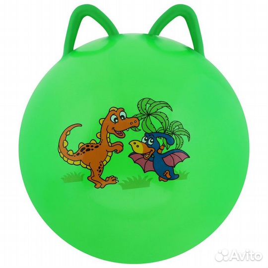 2 шт. Мяч-прыгун с ушками zabiaka, d45 см, 380 г