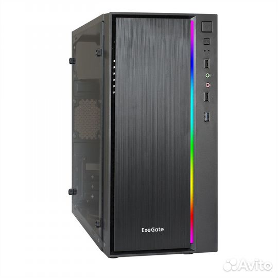 Корпус Minitower ExeGate mEVO-9301 (mATX, без бп