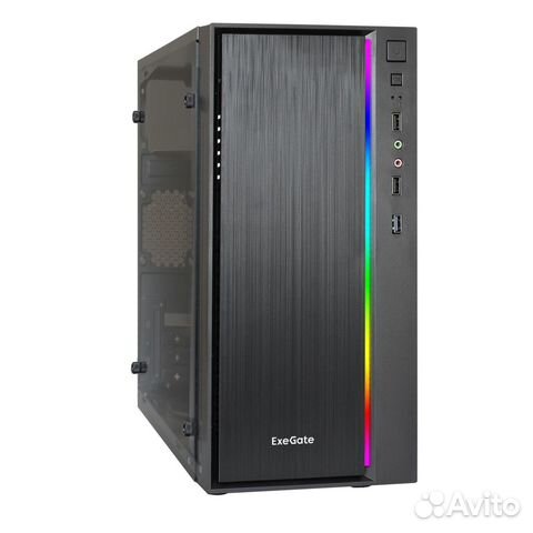 Корпус Minitower ExeGate mEVO-9301 (mATX, без бп