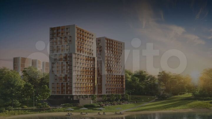 2-к. квартира, 46,7 м², 16/17 эт.