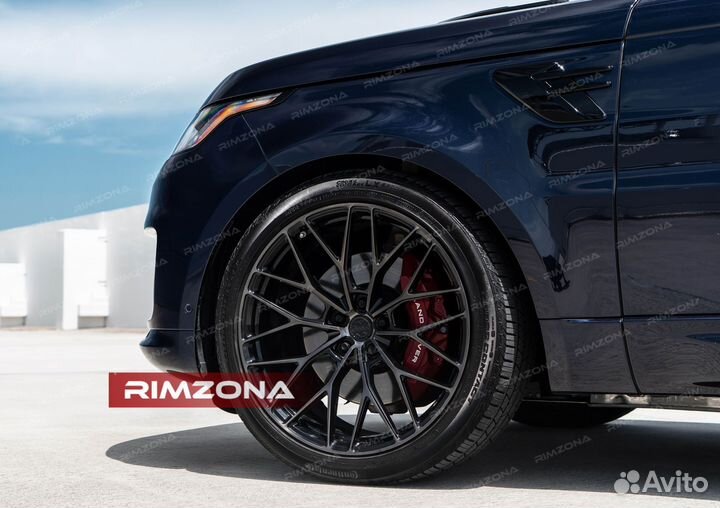 Кованые диски R23 на Range Rover Sport