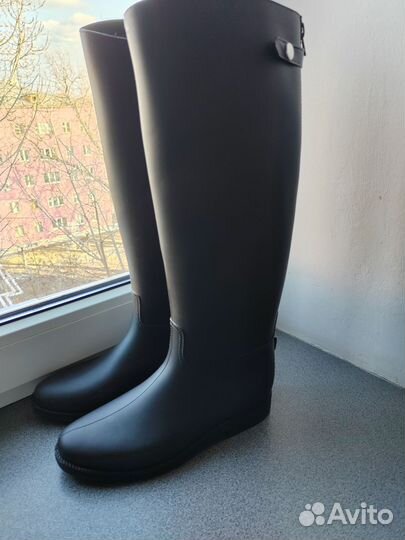 Резиновые сапоги для конного спорта на молнии