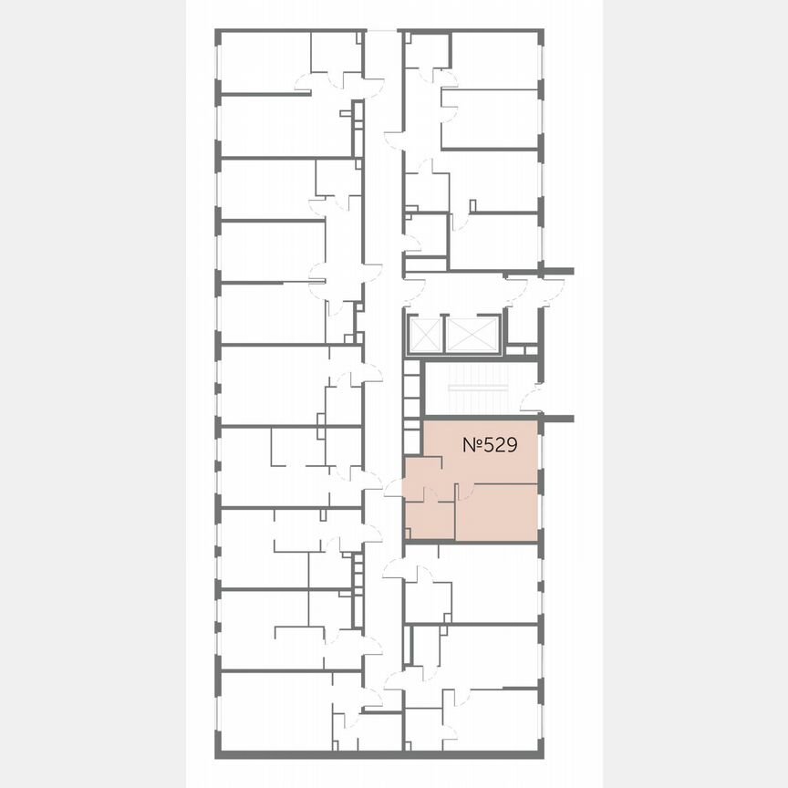 1-к. апартаменты, 38,4 м², 6/17 эт.
