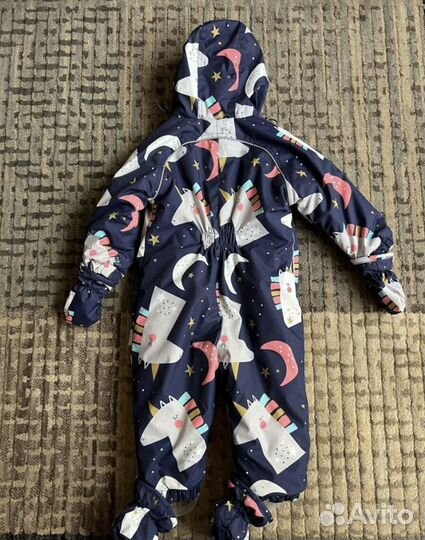 Зимний комбинезон для девочки crockid