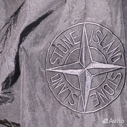 Шорты Stone Island (Серебристые: XL, L)