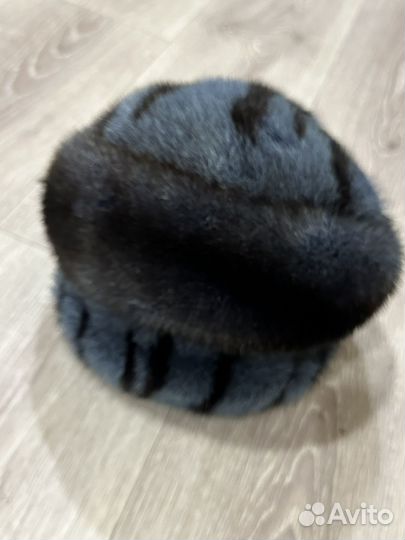 Шапка норковая женская, зимняя