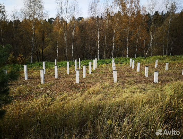 Сваи железобетонные под ключ монтаж