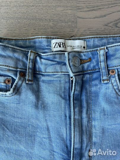 Джинсы Zara женские 24, 26 размер