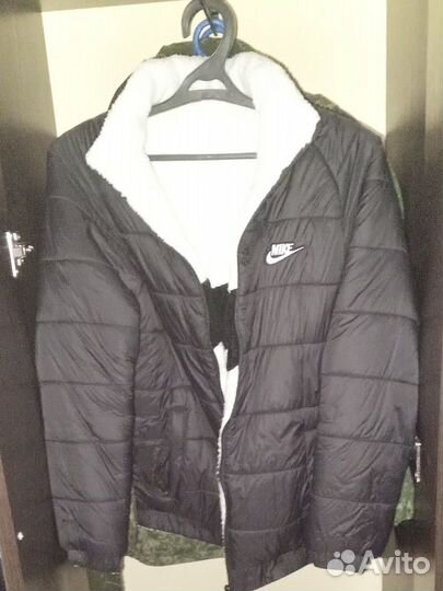 Куртка Nike зимняя двухсторонняя