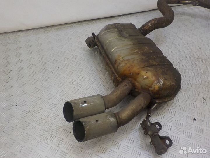 Задняя часть глушителя Audi Q3