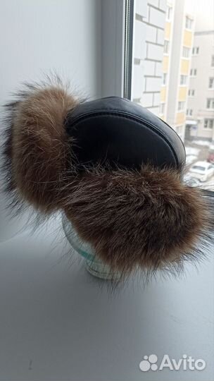 Мужская зимняя шапка ушанка меховая
