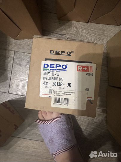 Фара противотуманная правая Depo 431-2013R-UQ