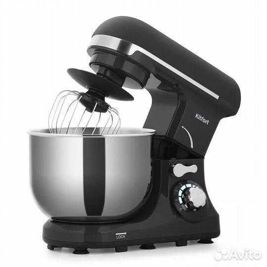 Планетарный миксер Kitfort кт-1337-2 черный