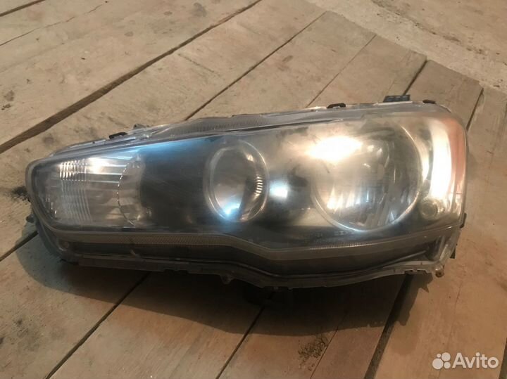 Фары на lancer 10
