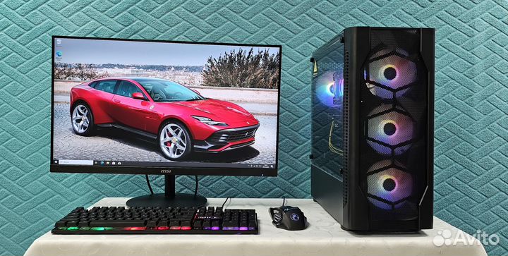Игровой i5 10400f/16Gb/512SSD/RTX2060S 8Gb Новый