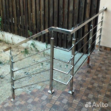 Перила ограждения из нержавеющей стали