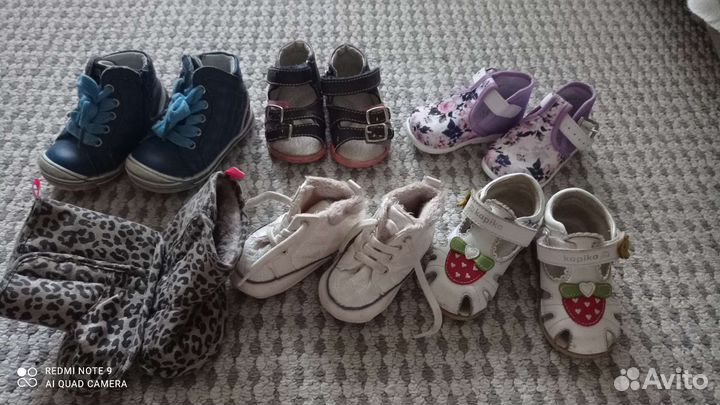 Детская обувь на девочку