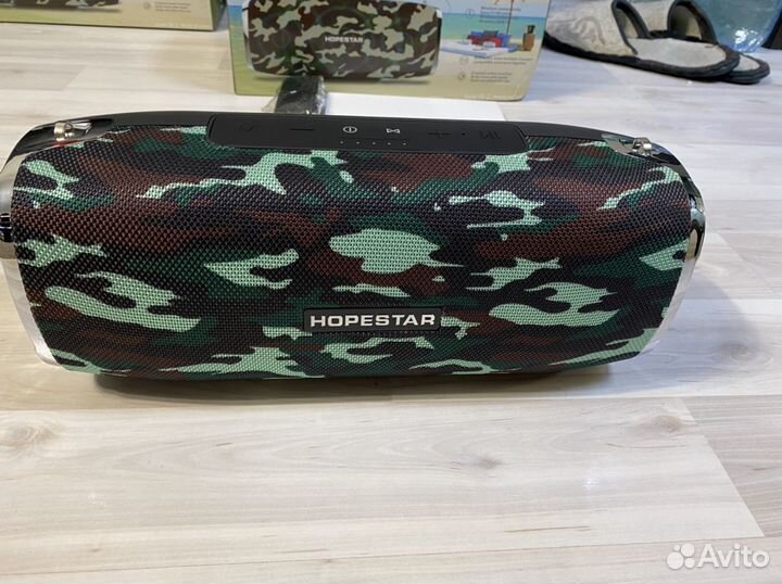 Bluetooth колонка hopestar A6 цвет-камуфляж