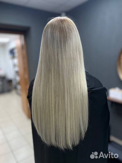 Наращивание волос модель