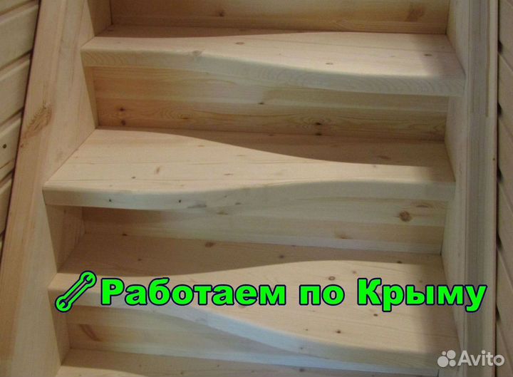 Лестница гусиный шаг в дом