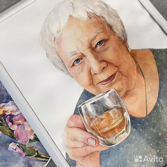 Портрет рисунок живопись на заказ по фото