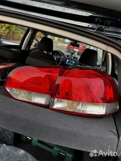 Задние стопы на Volkswagen golf 6