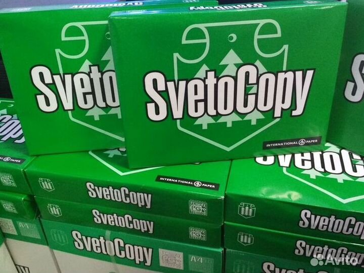 Бумага Светокопи svetocopy А4 500л 80г светокопия