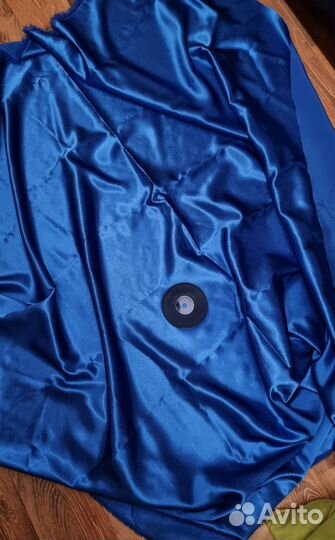 Ткань атласная и лента за всё