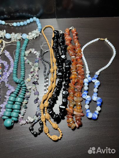 Бусы винтажные