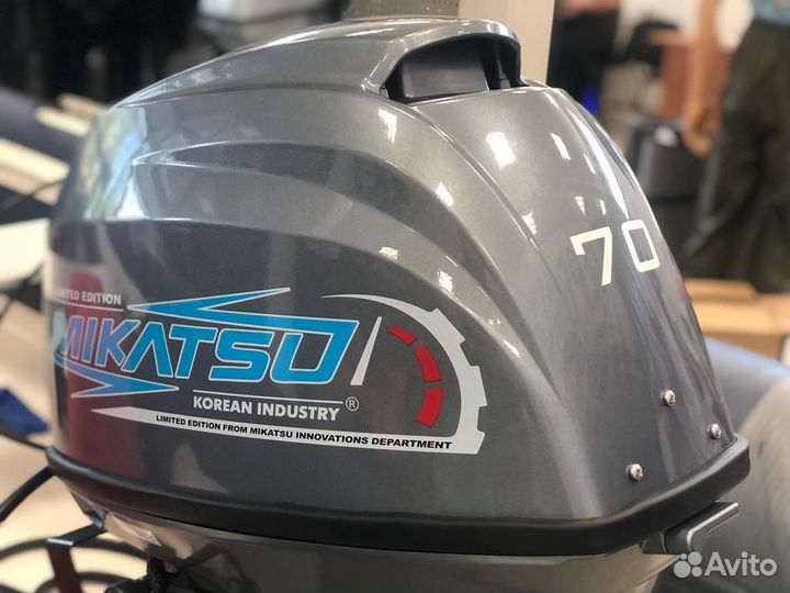 Лодочный мотор Mikatsu M 70 FES-T Гарантия 10 лет