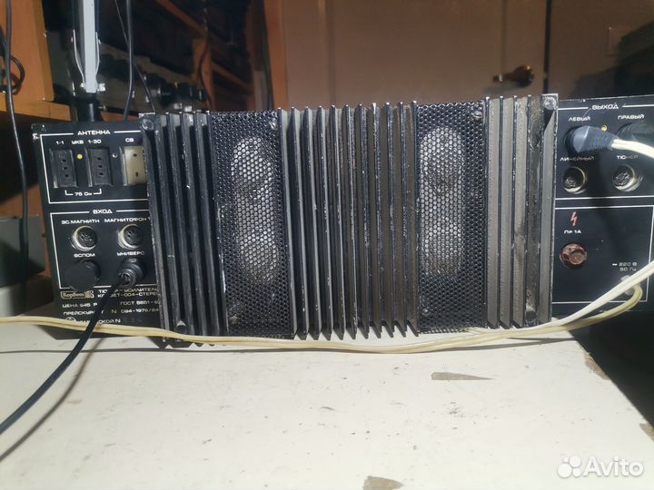 Корвет 004 тюнер-усилитель (почти Бриг)