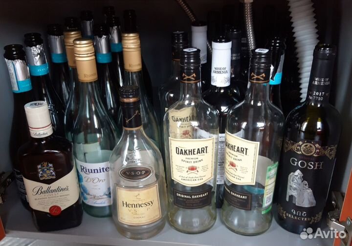 Бутылки из под алкоголя