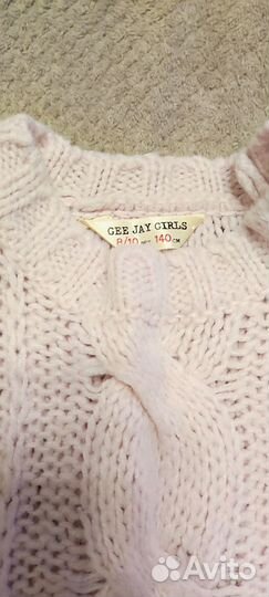 Свитер для девочки 140