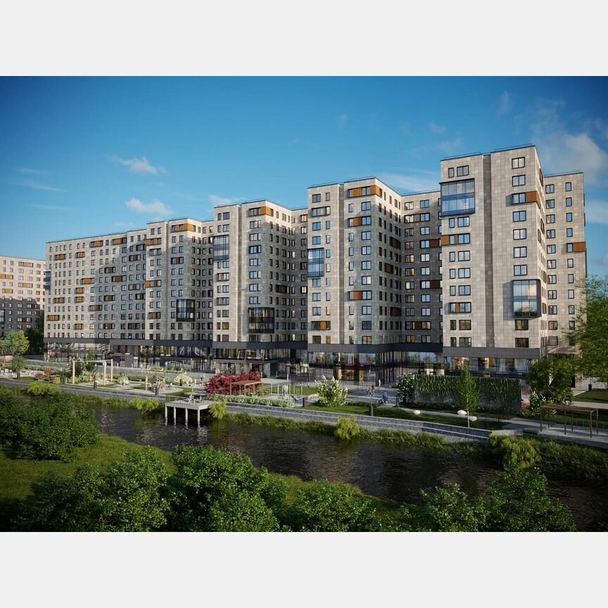 Апартаменты-студия, 38,7 м², 11/13 эт.