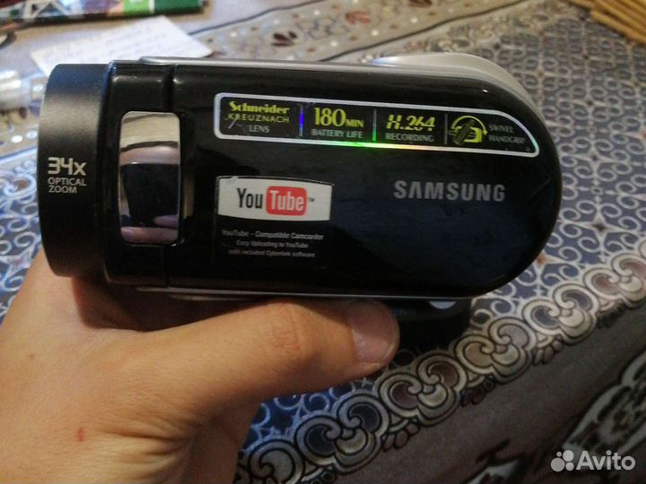 Видеокамера samsung vp-mx20c/xer