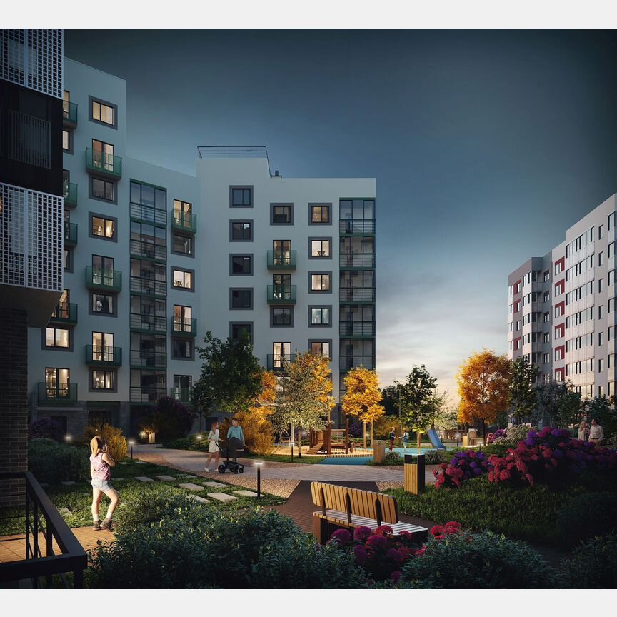 1-к. квартира, 36,8 м², 4/10 эт.